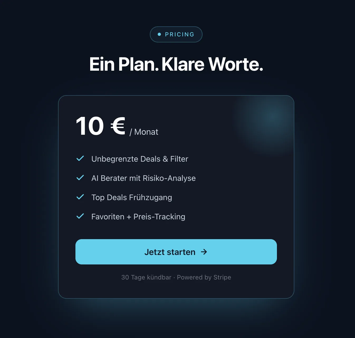 DealAlert — Pricing & Subscription
